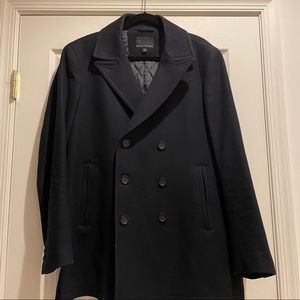 Banana Republic Mens Wool/Cashmere Pea Coat